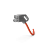 Electric Car Charging Plug With Orange Wire